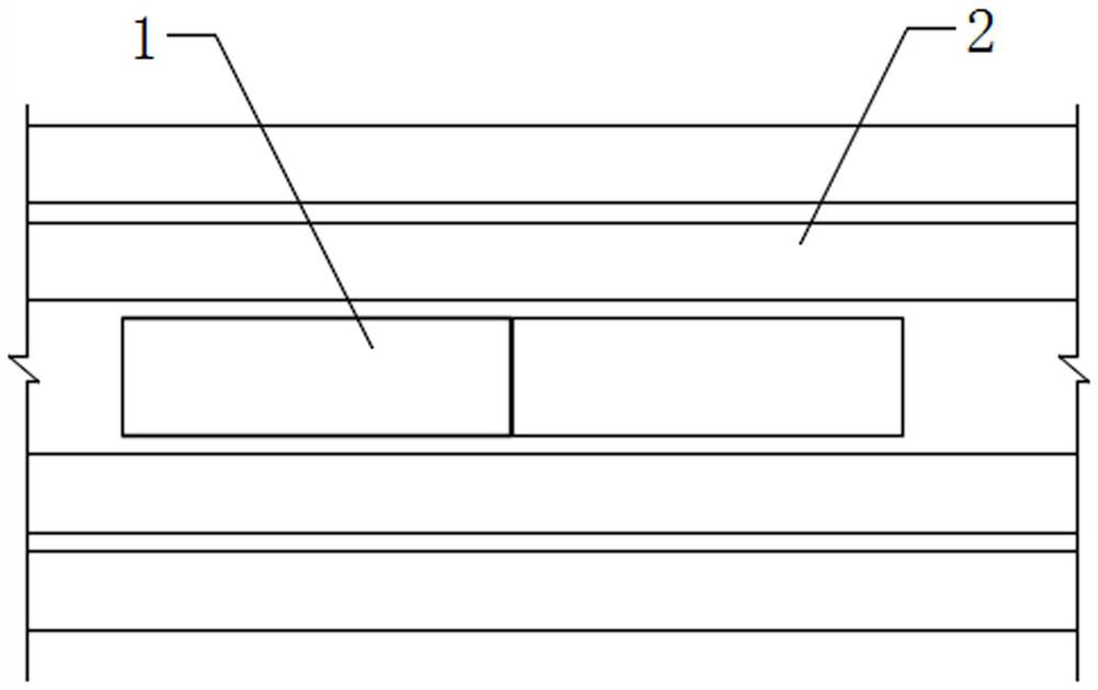 Underground box body structure correction method based on BIM