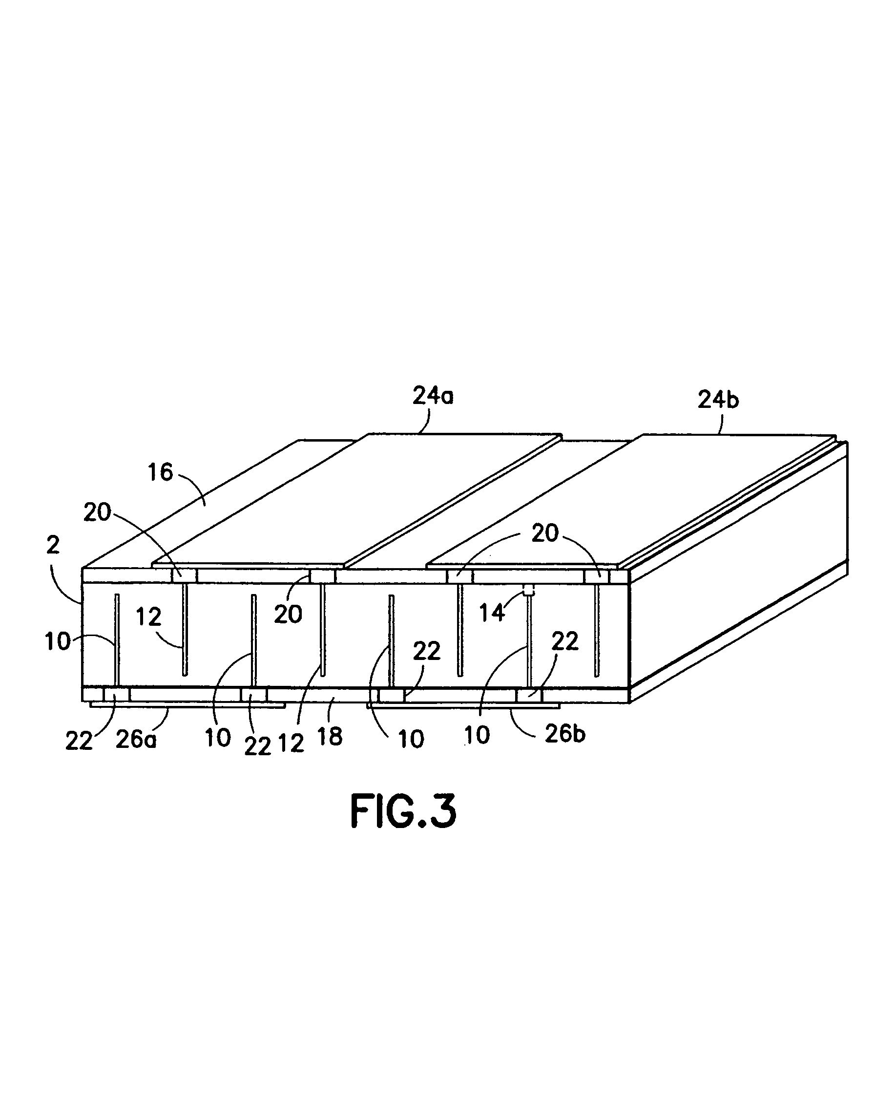 Method for making multi-layer ceramic acoustic transducer