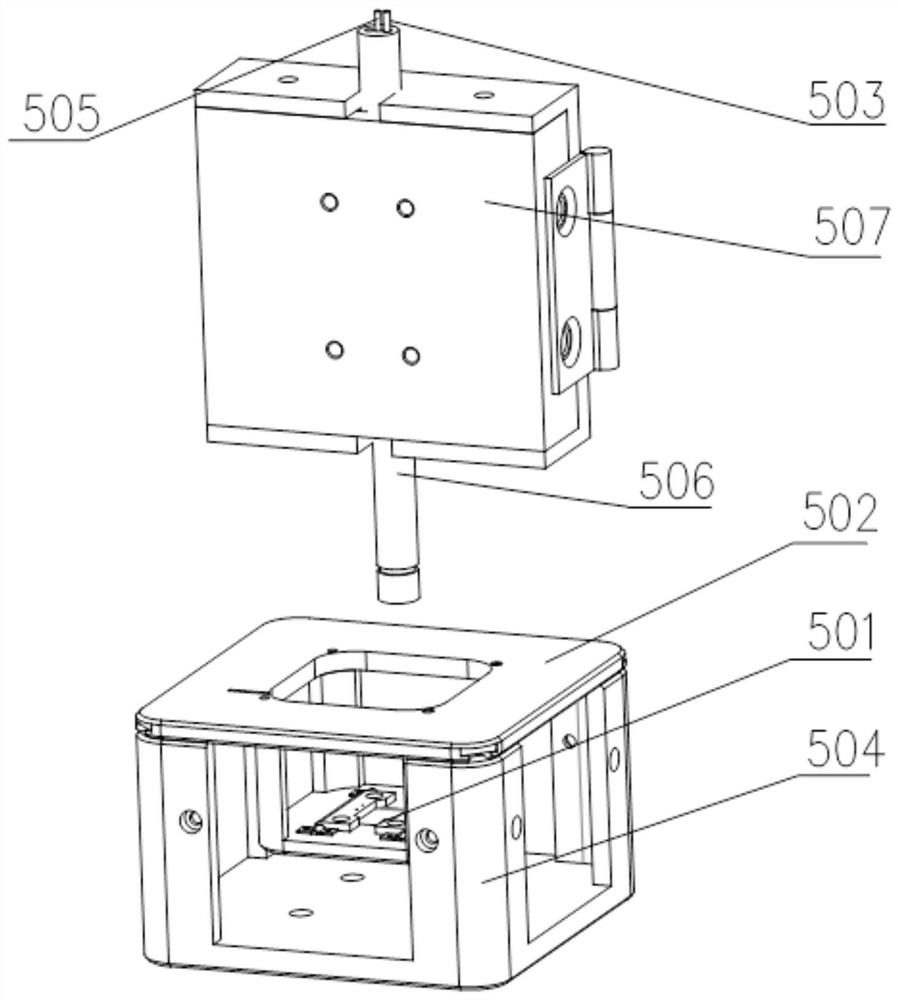 Additive manufacturing device and method based on meniscus constrained electrodeposition