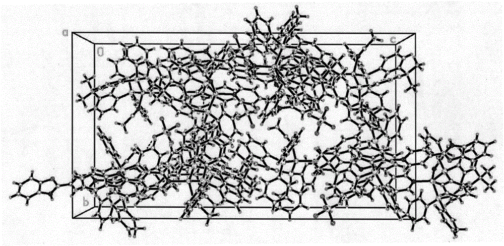 A mixed-type cuprous complex luminescent material containing oxazolylpyridine ligands