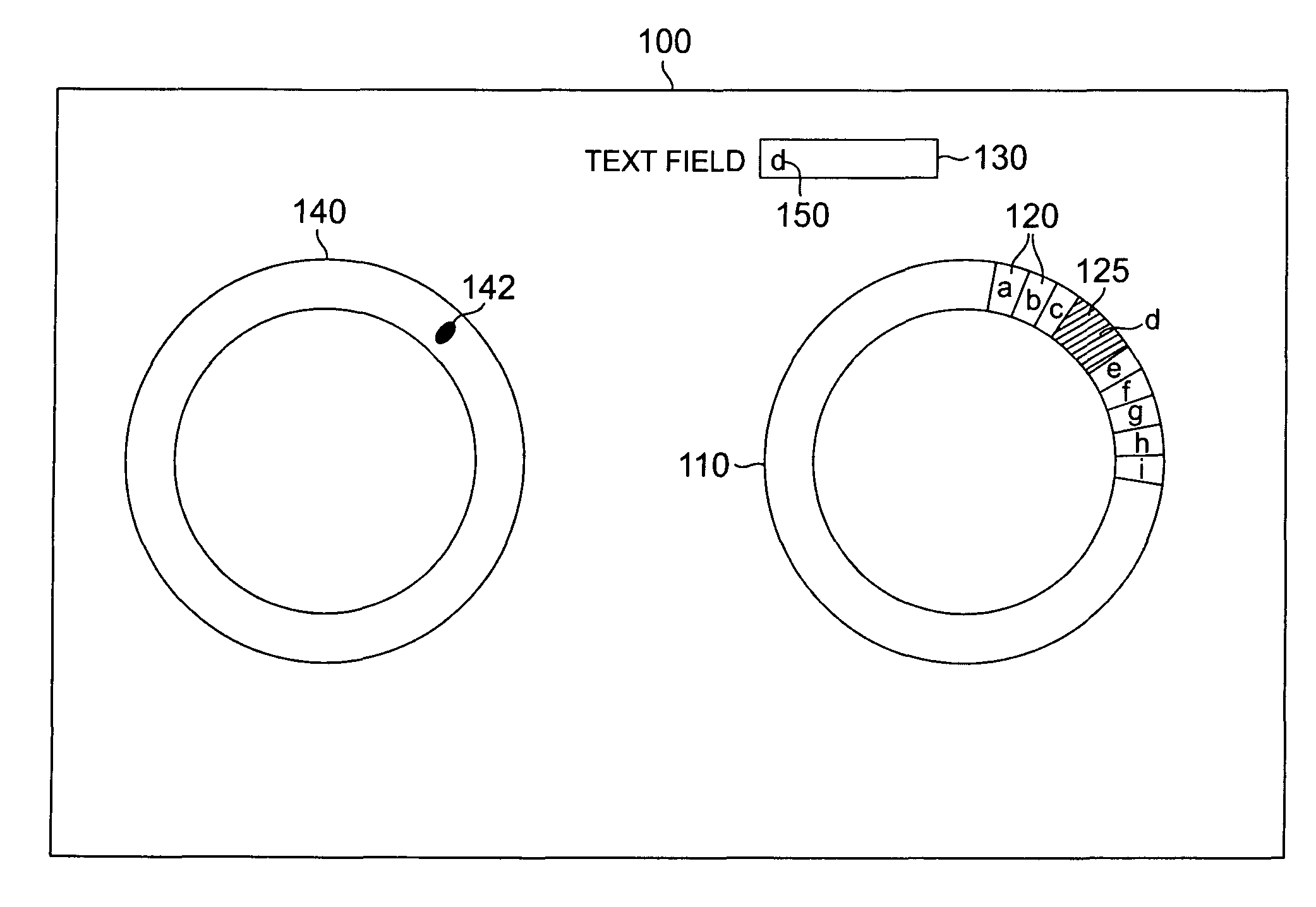 User input for an electronic device employing a touch-sensor