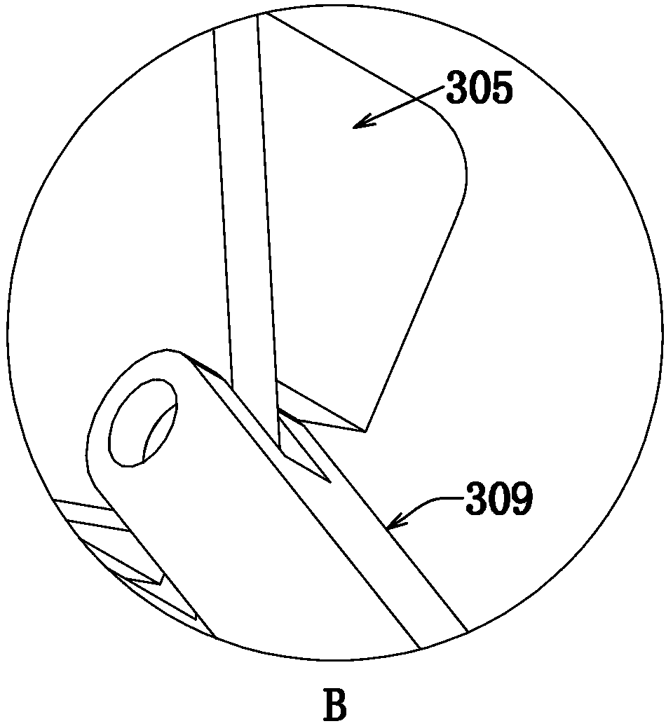 Underactuation finger mechanism androdlike fruit and vegetable holding type picking mechanical arm end effector