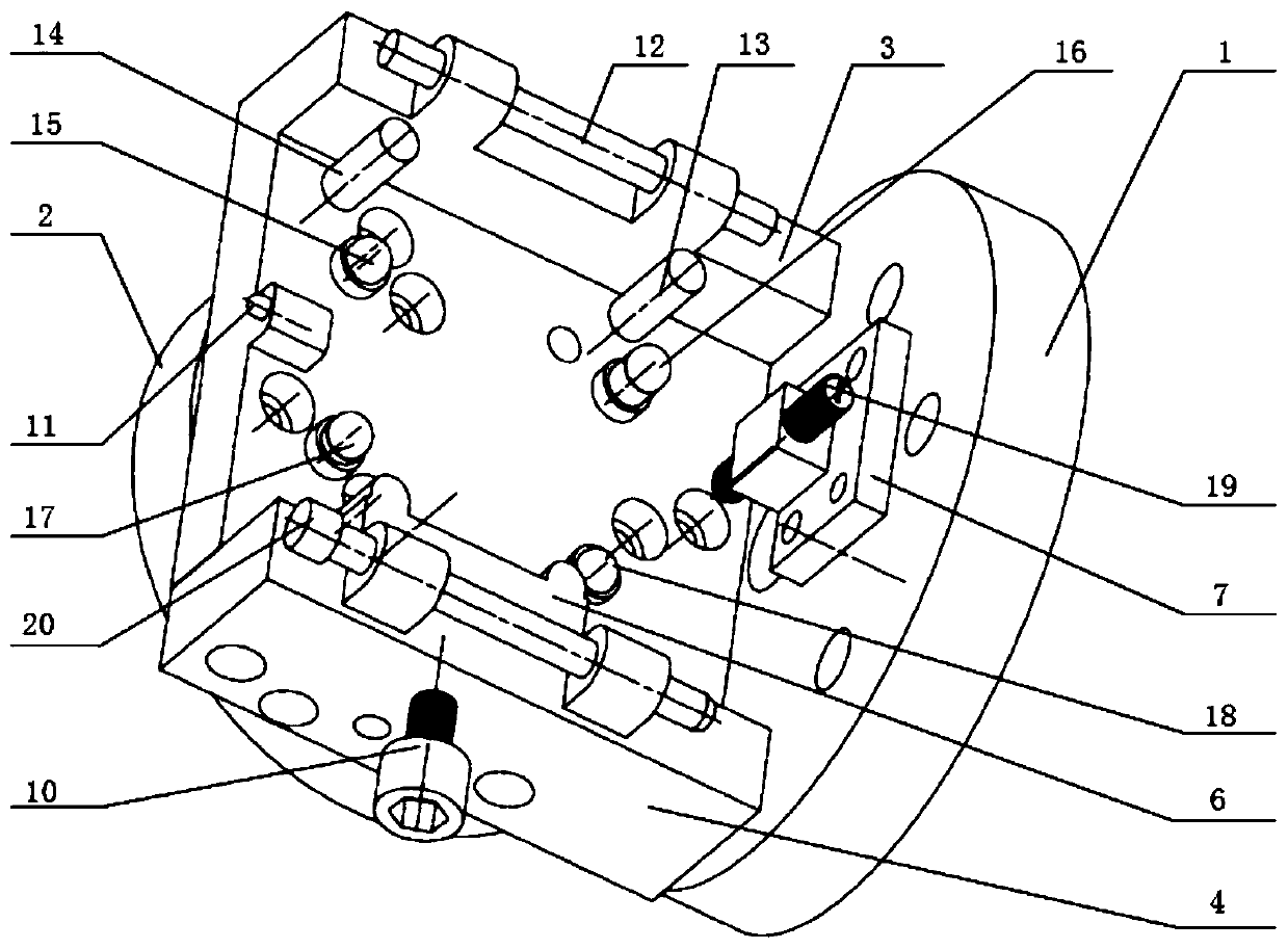 A special fixture for processing the mortise root of an aero-engine blade