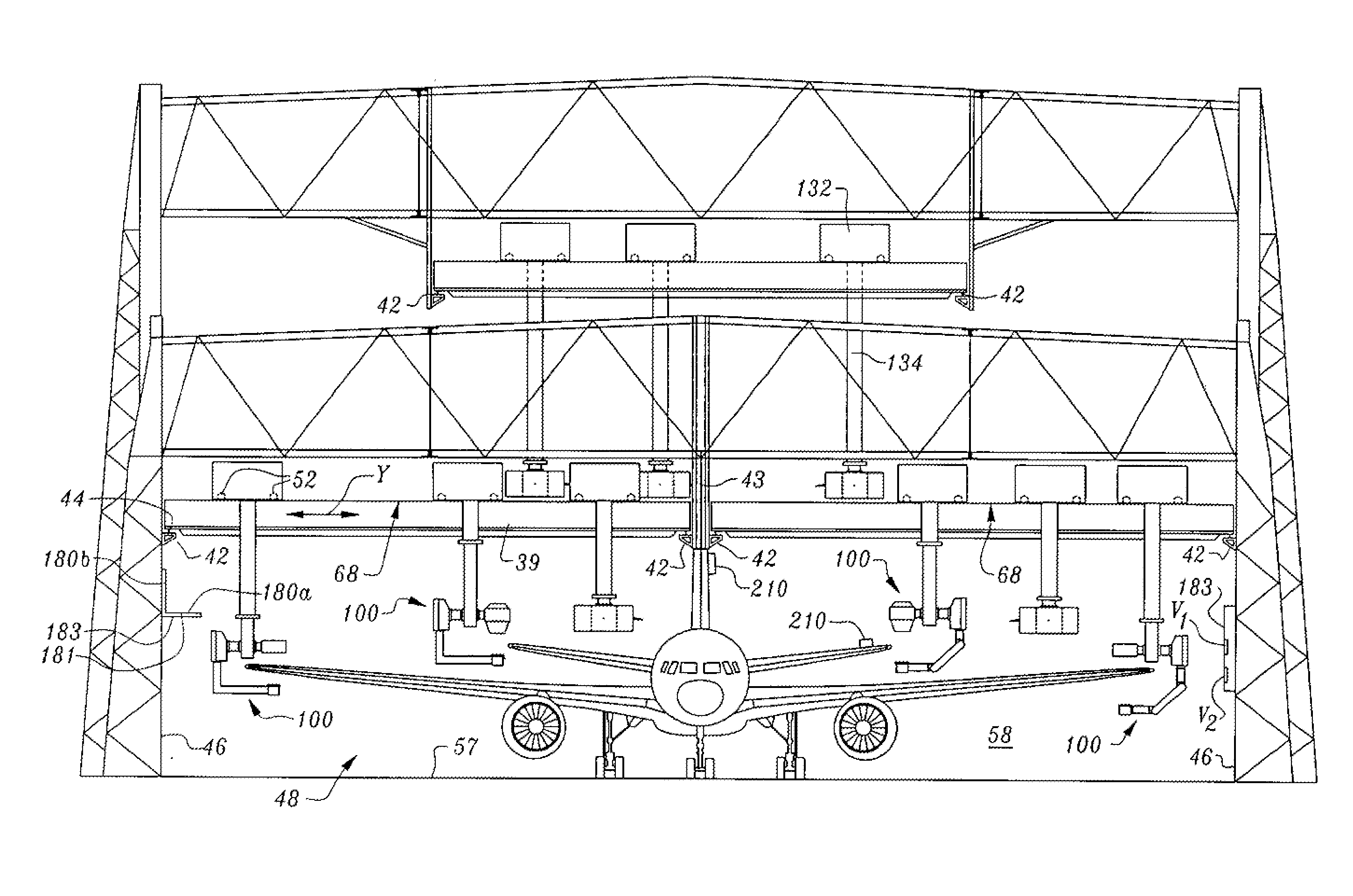 Novel systems and methods for non-destructive inspection of airplanes