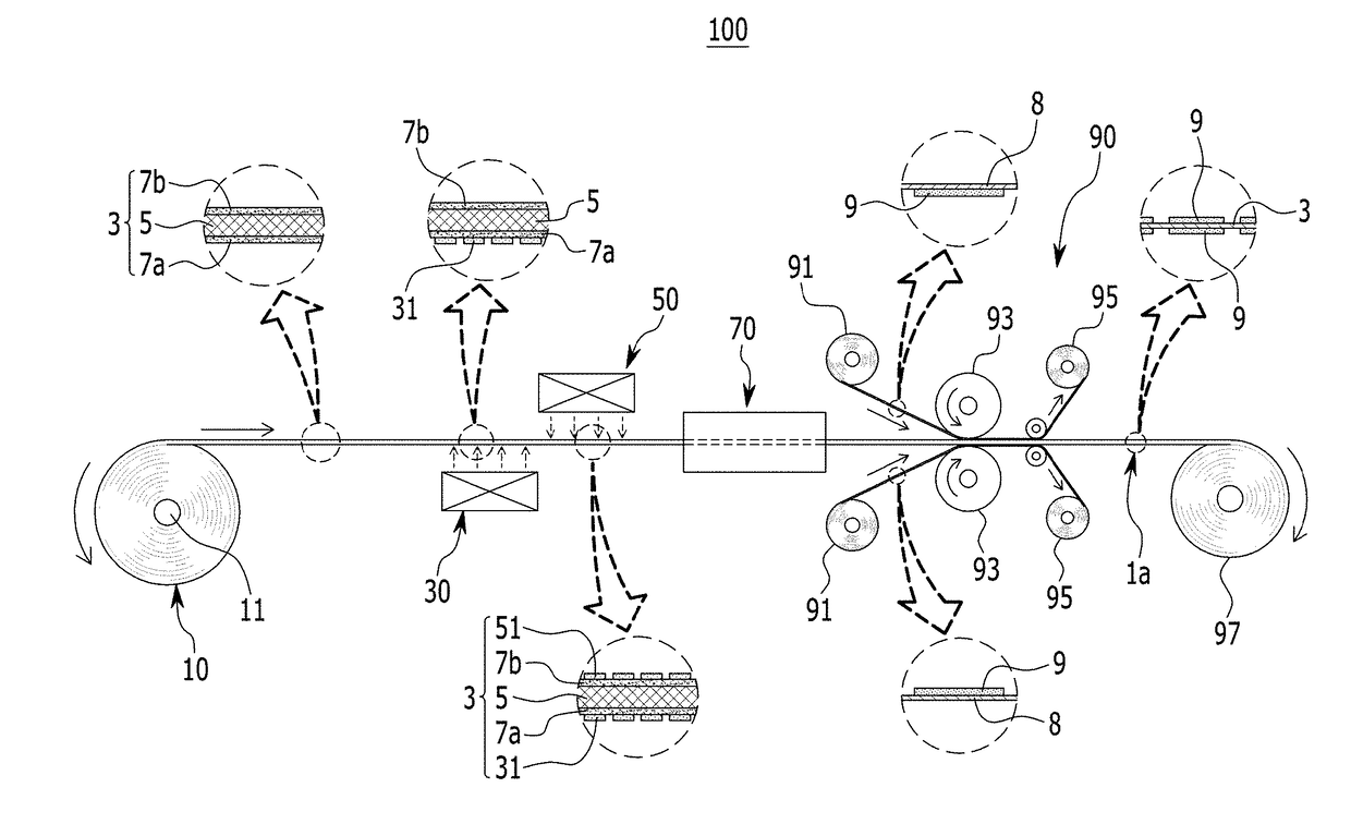 Device and method for manufacturing membrane-electrode assembly of fuel cell