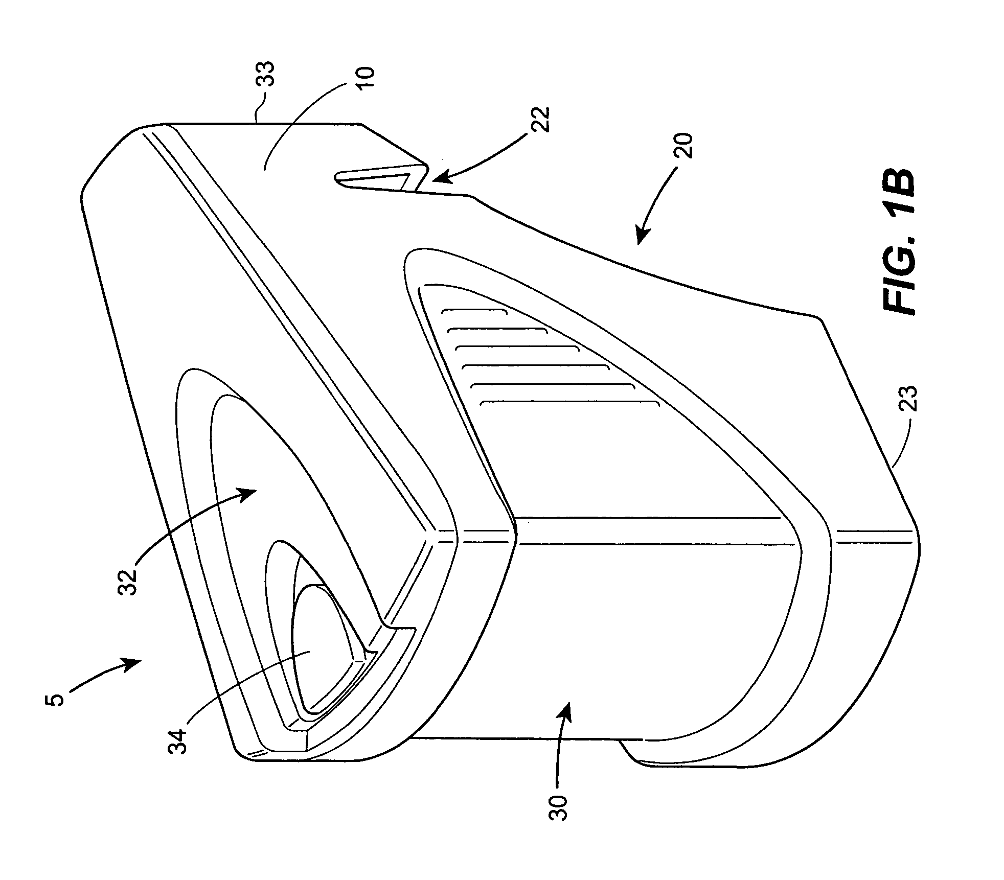 Intersecting laser line generating device