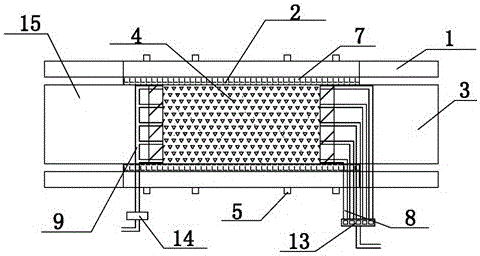 Shear cell and test method suitable for rock joint shear-seepage coupling test