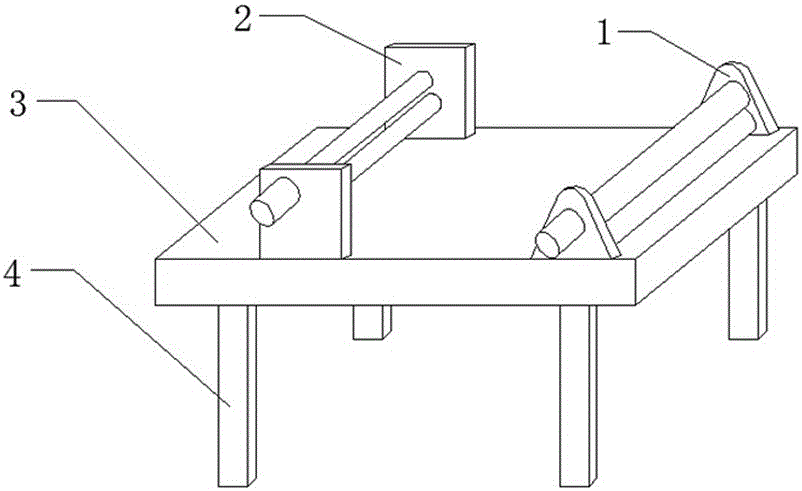 Machining device for plate electrode of welding equipment