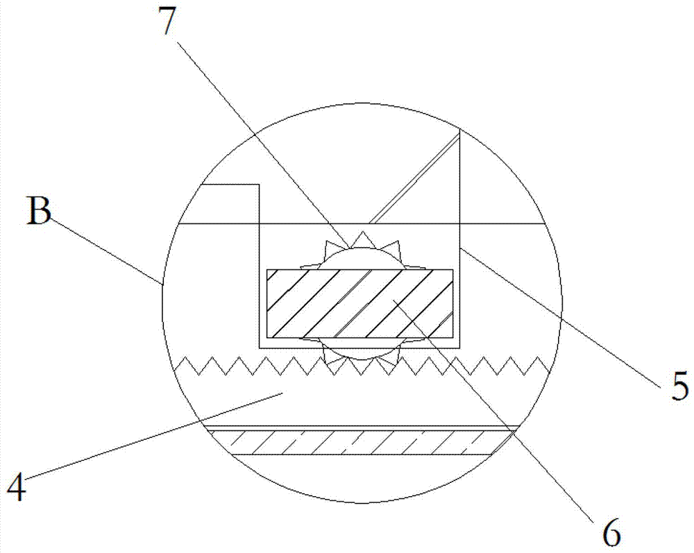 Collection processing device for bamboo cutting dust