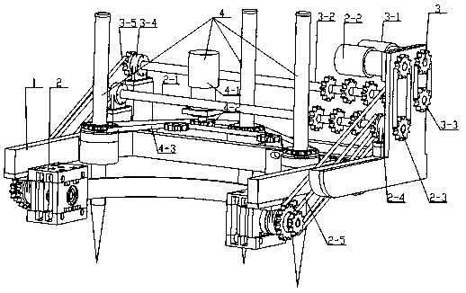 Arc-tooth saw type tree remover