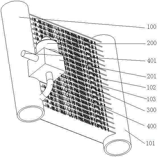 A car air conditioning system