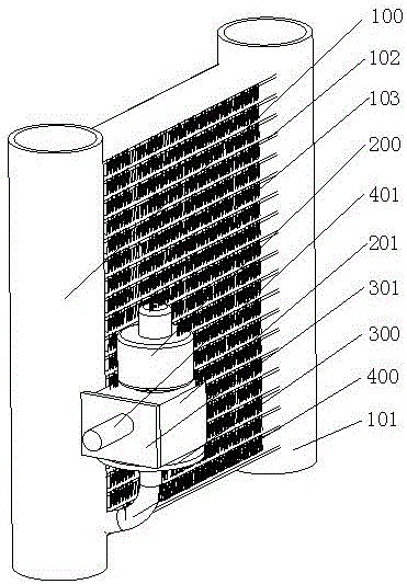 A car air conditioning system