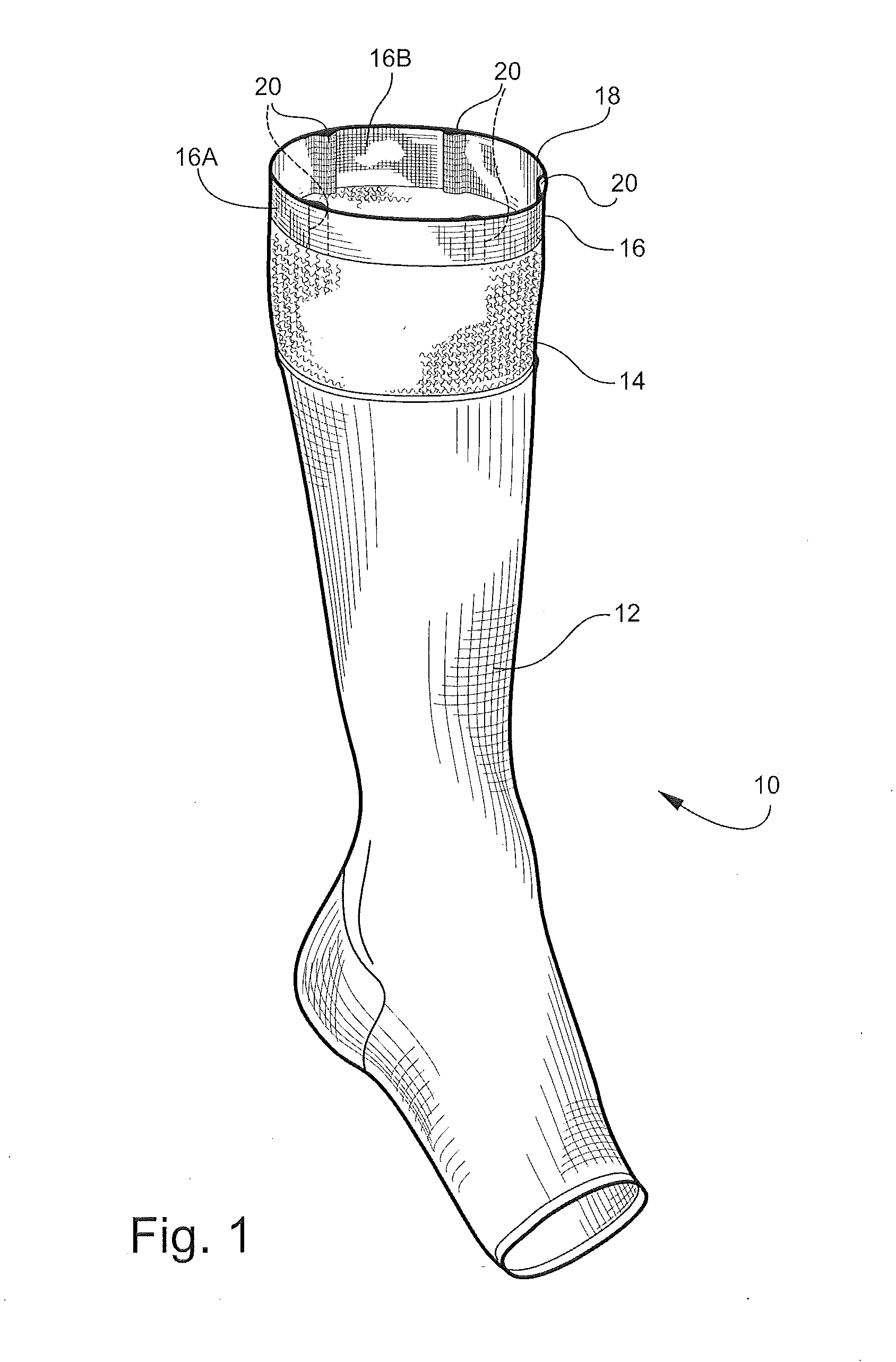 Therapeutic medical compression garment and method