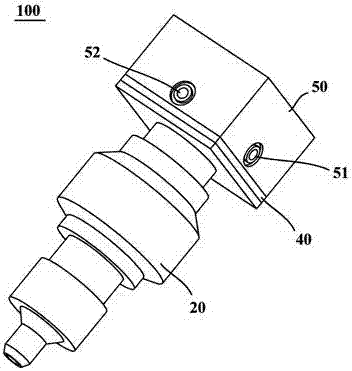 A glue injection device