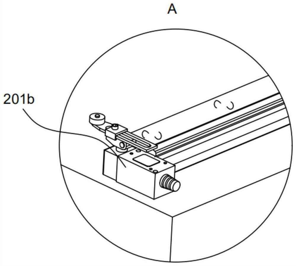 Double-station needling robot equipment