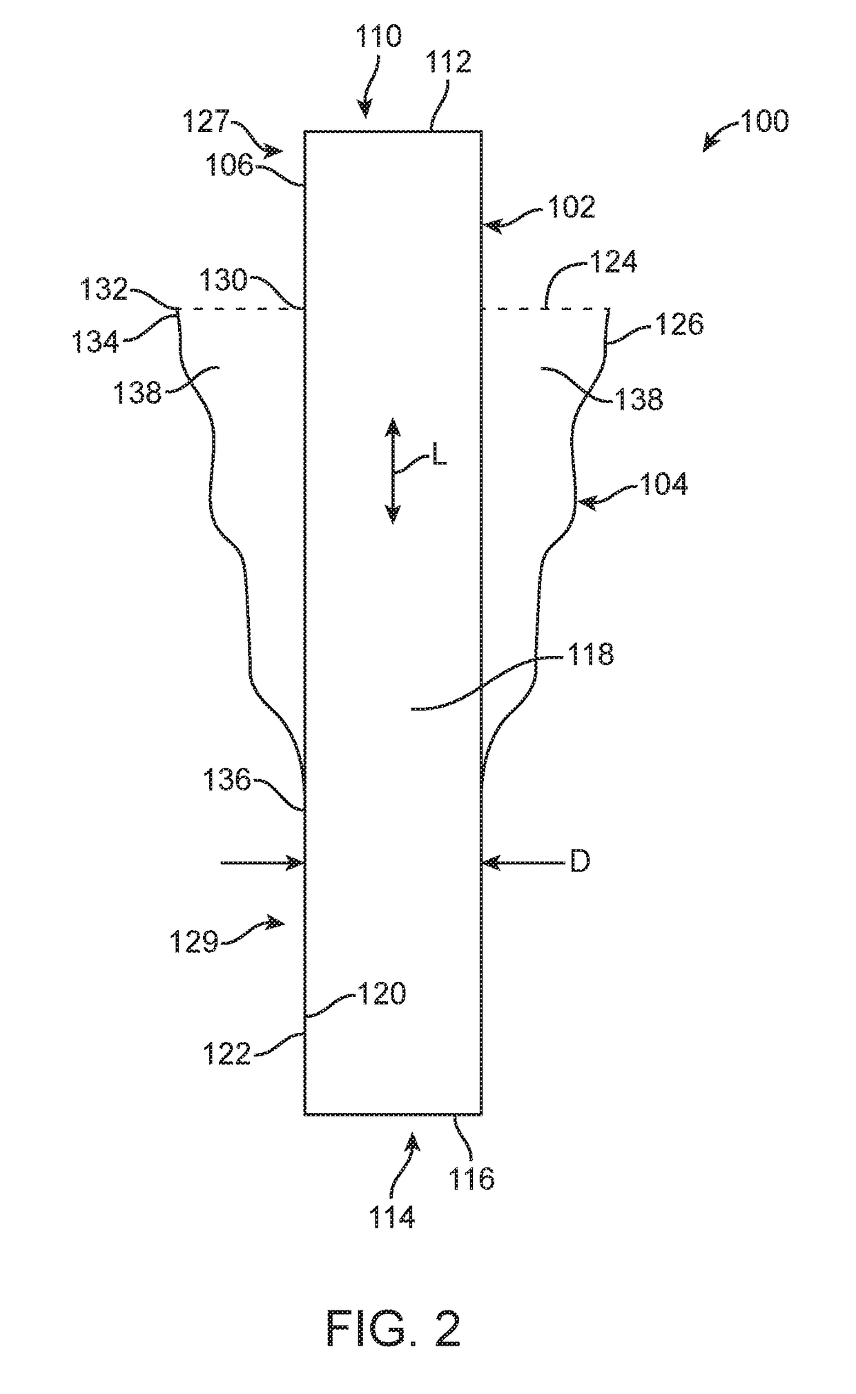 Gutter filling stent-graft and method