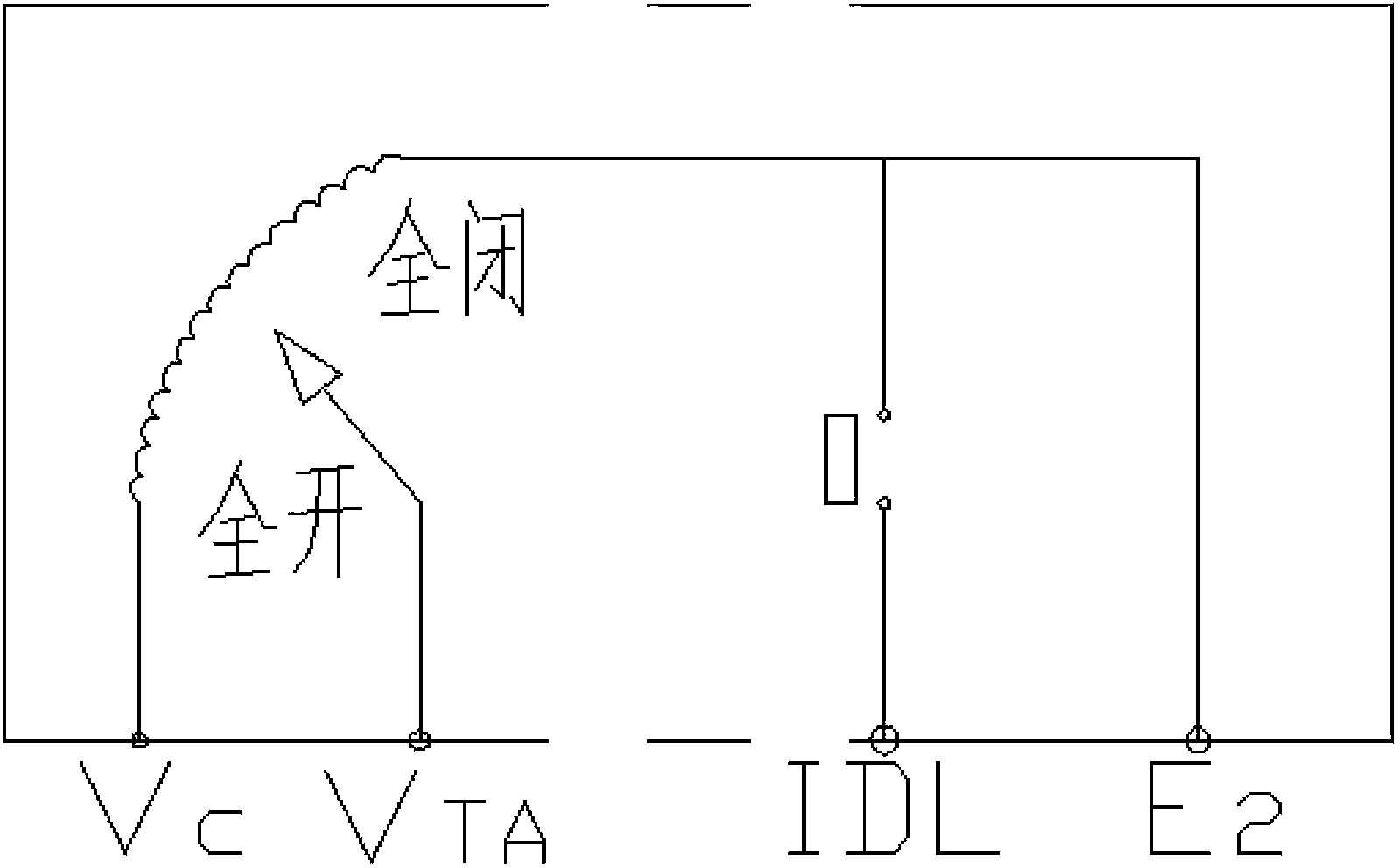 An engine load control system