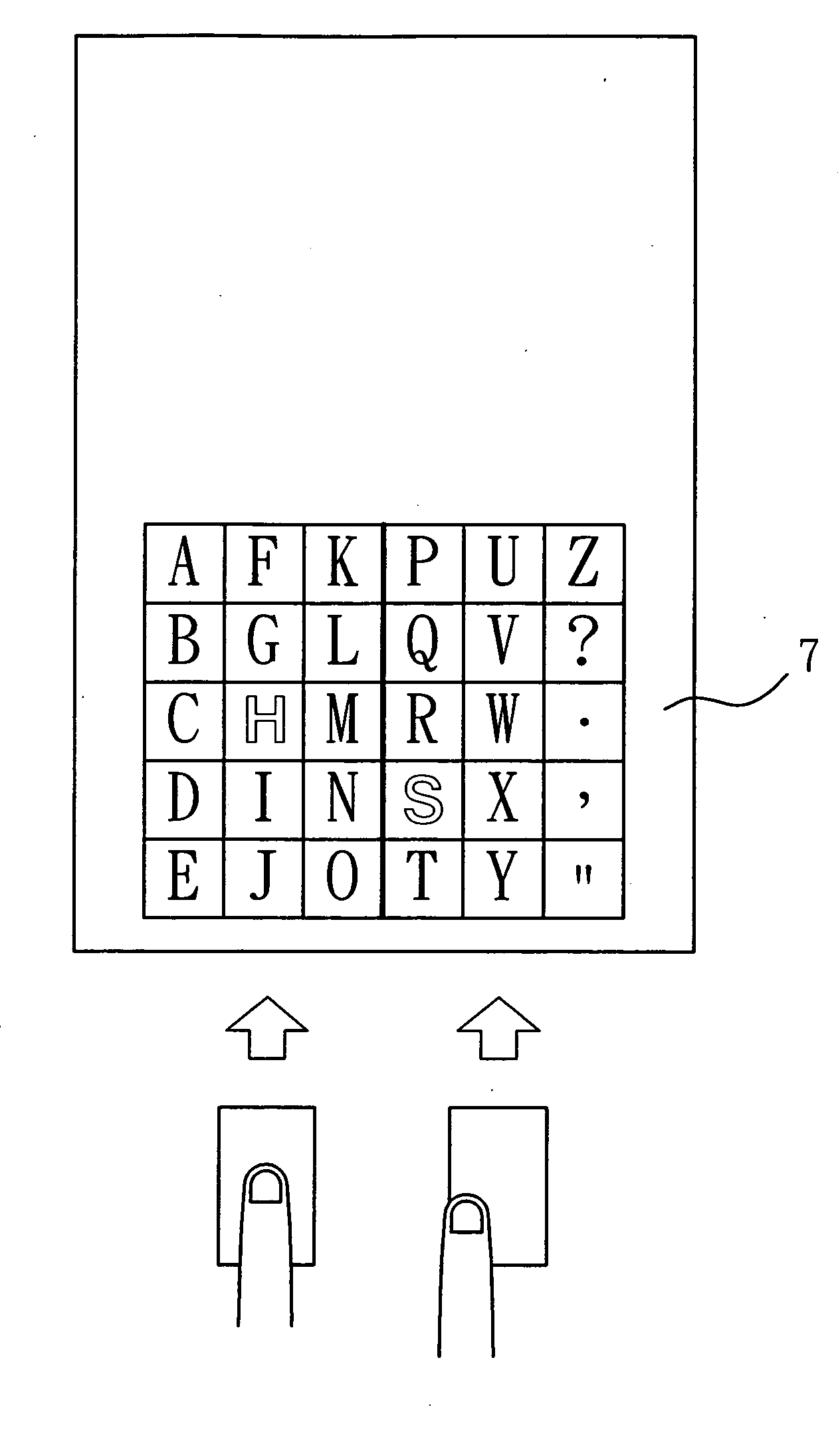 Micro-keyboard simulator