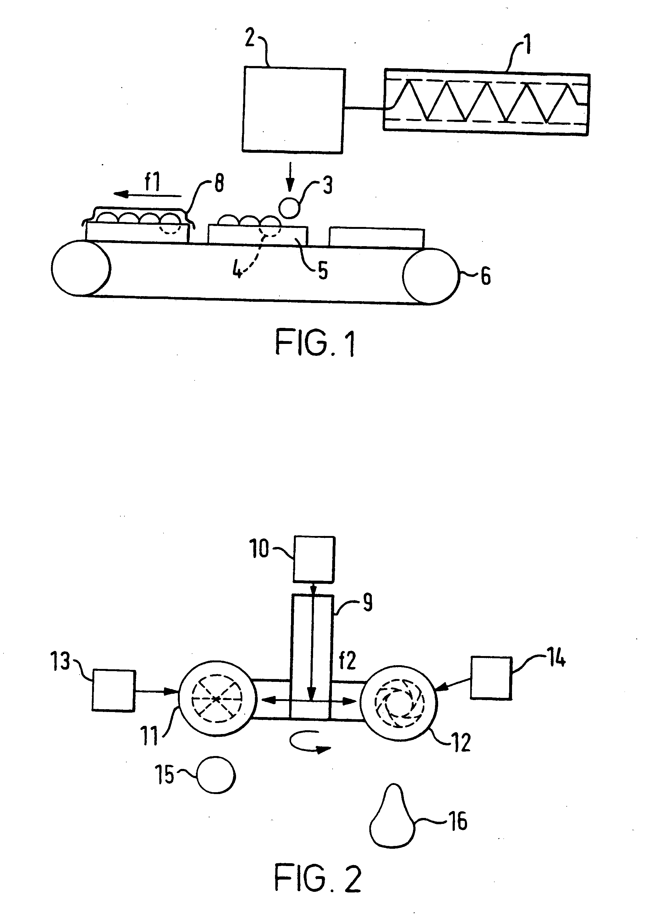 Round items of frozen confectionery and process of manufacture