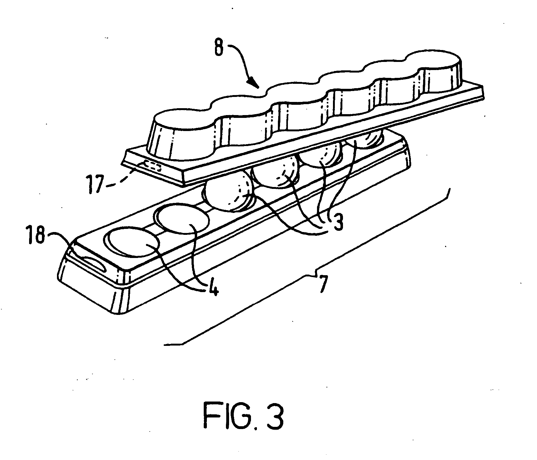 Round items of frozen confectionery and process of manufacture