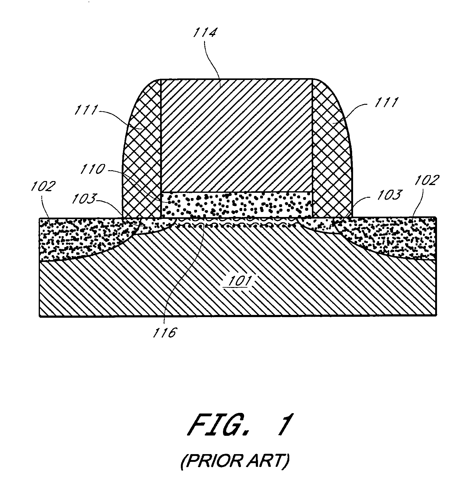 Method of forming an electrode with adjusted work function