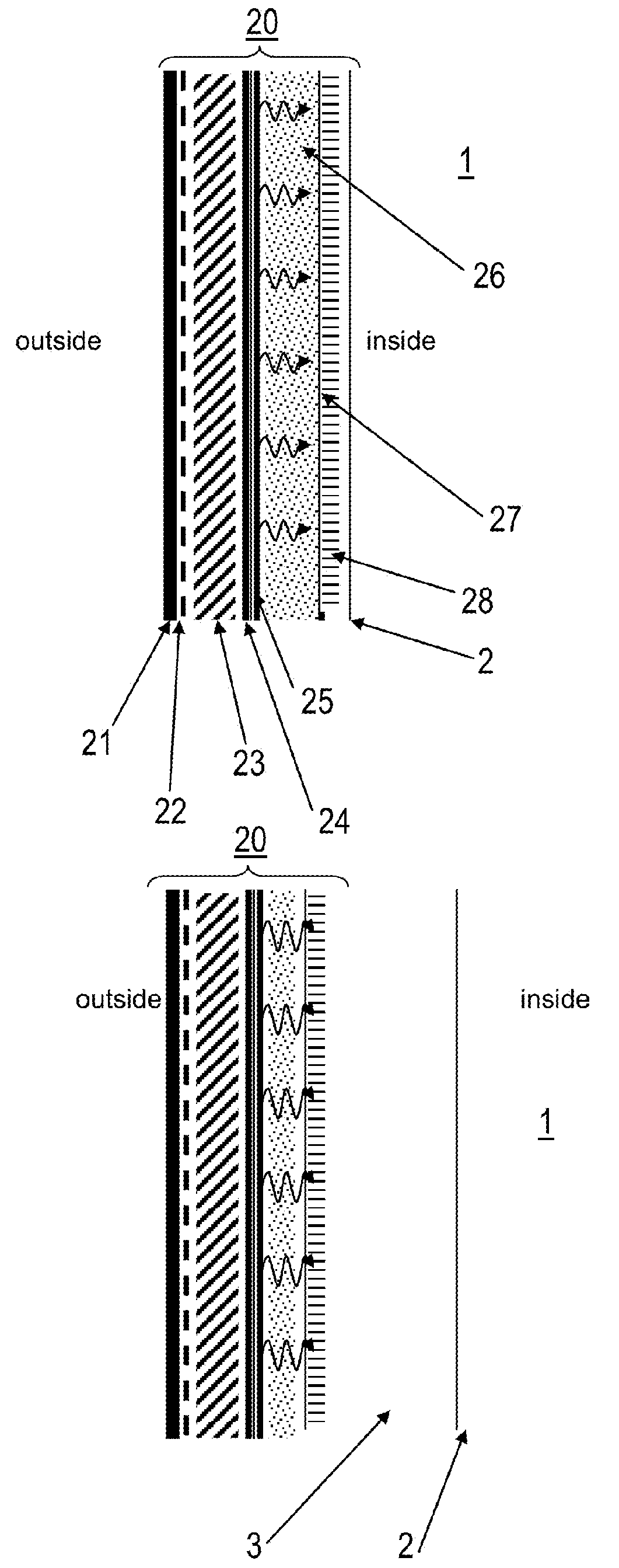 Protective suit for use in a cooling chamber