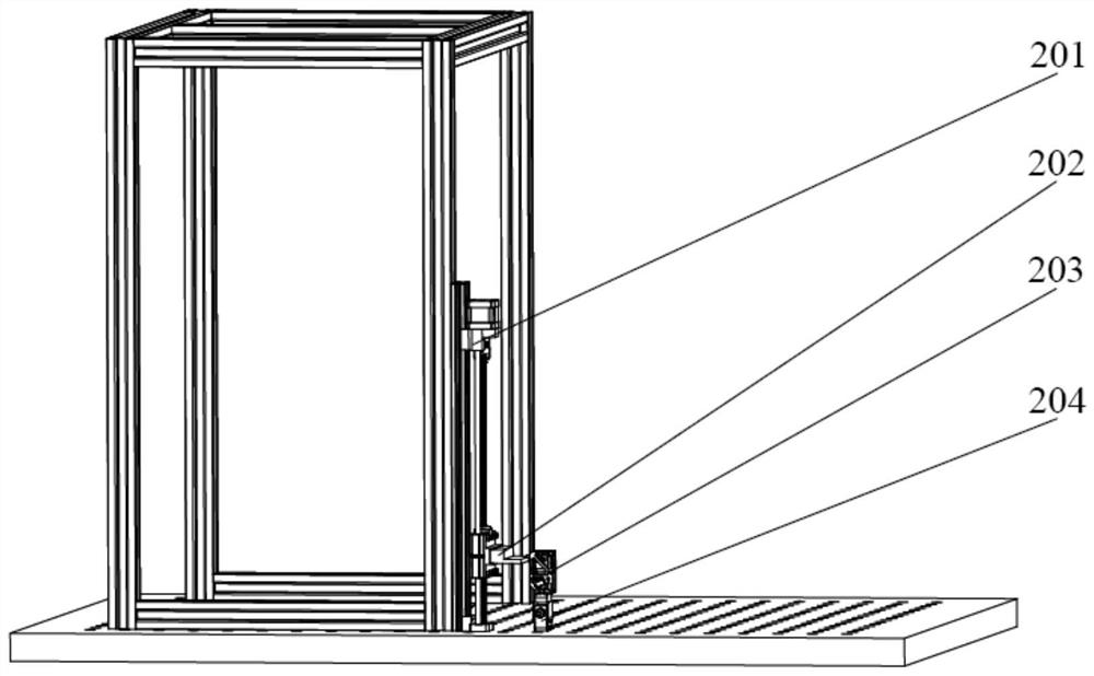 Ground multi-mode force hybrid test platform for small celestial body detection attachment mechanism