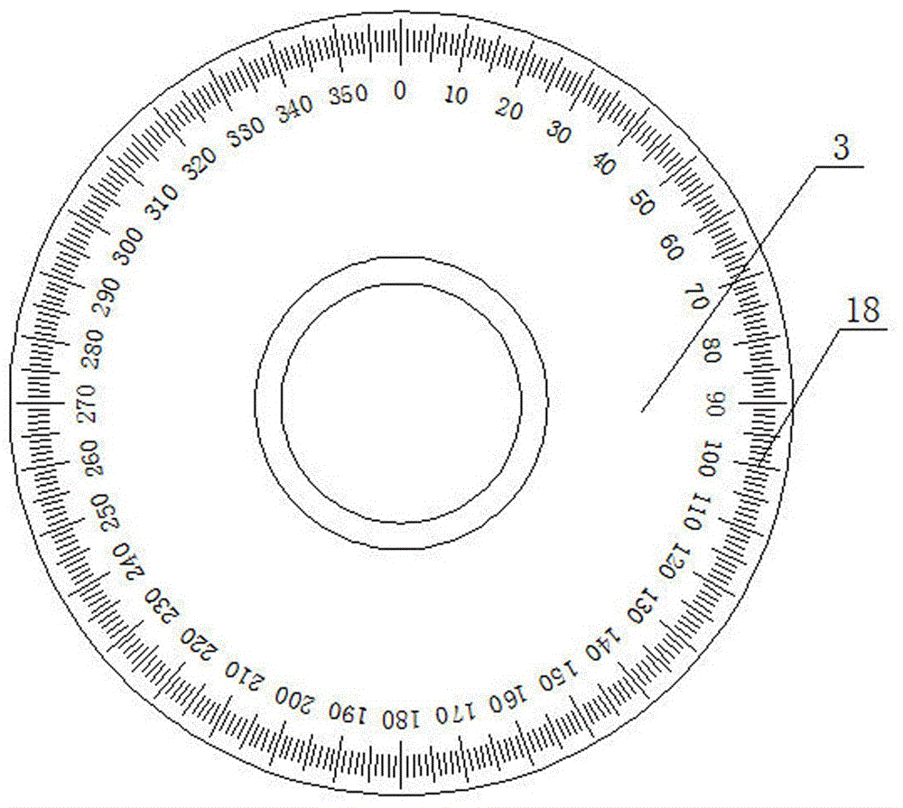 Portable attack angle sensor calibrating device