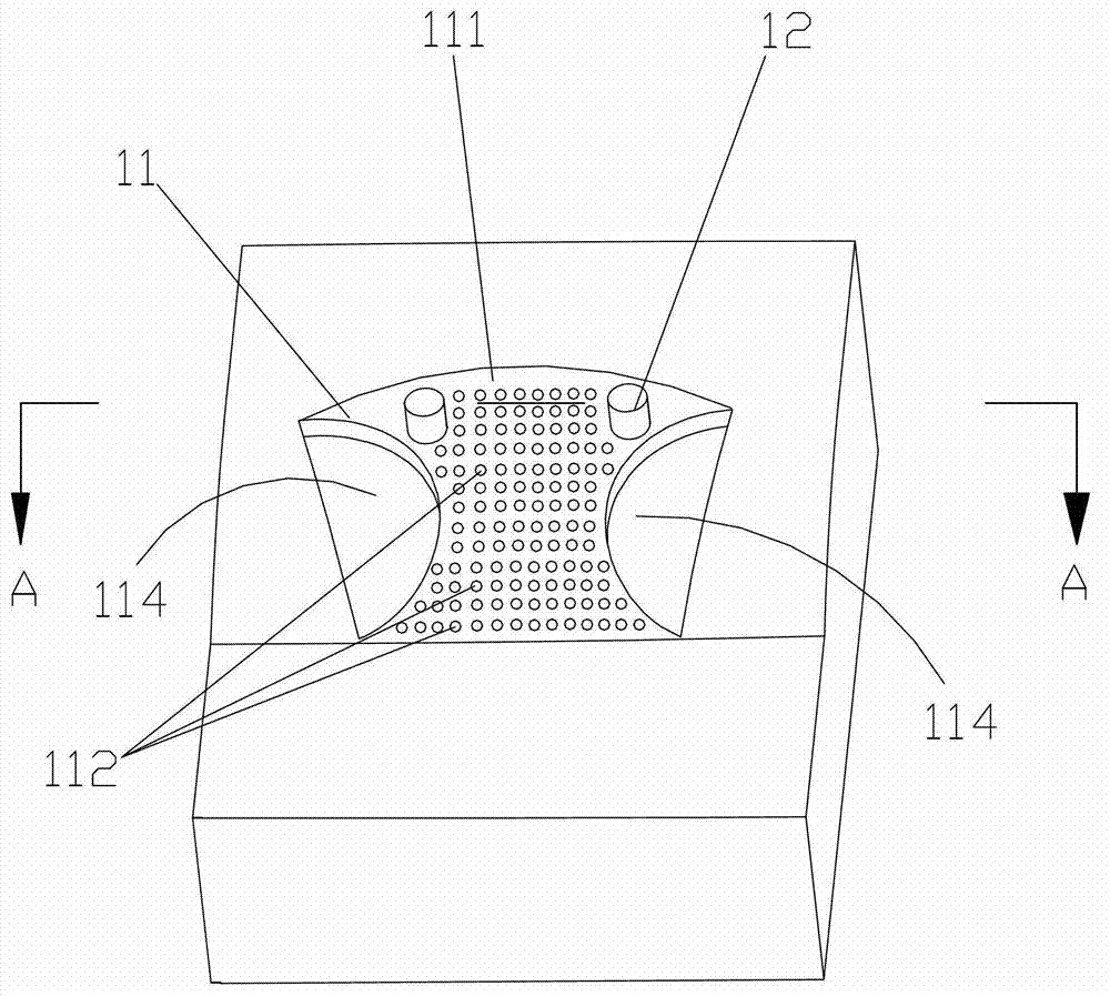 Coating device of automotive interior part