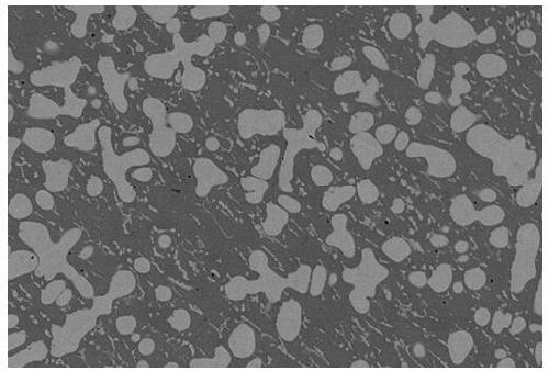 Safe nuclear reactor shell high-entropy alloy material and preparation method thereof