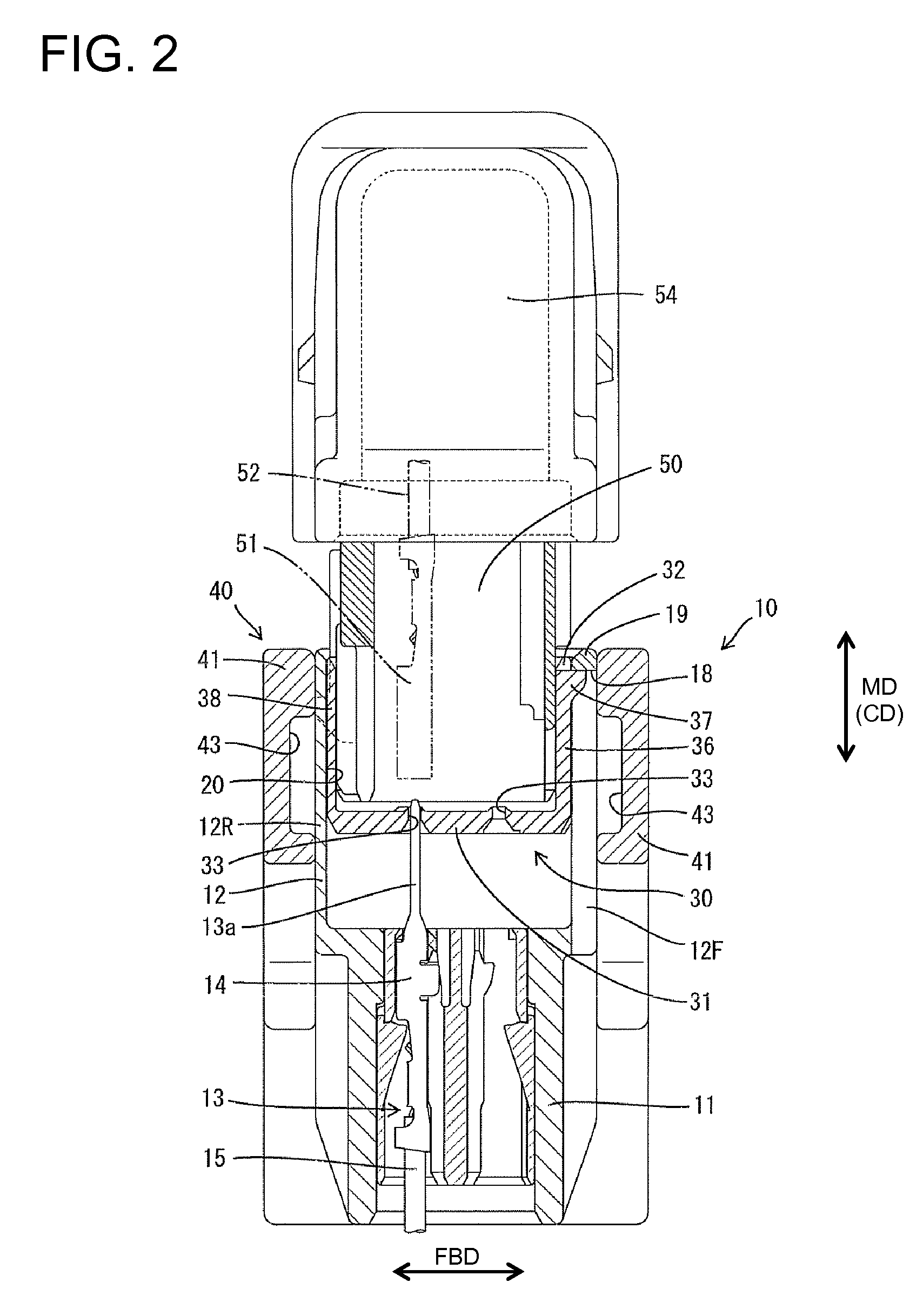 Connector and a connector assembly