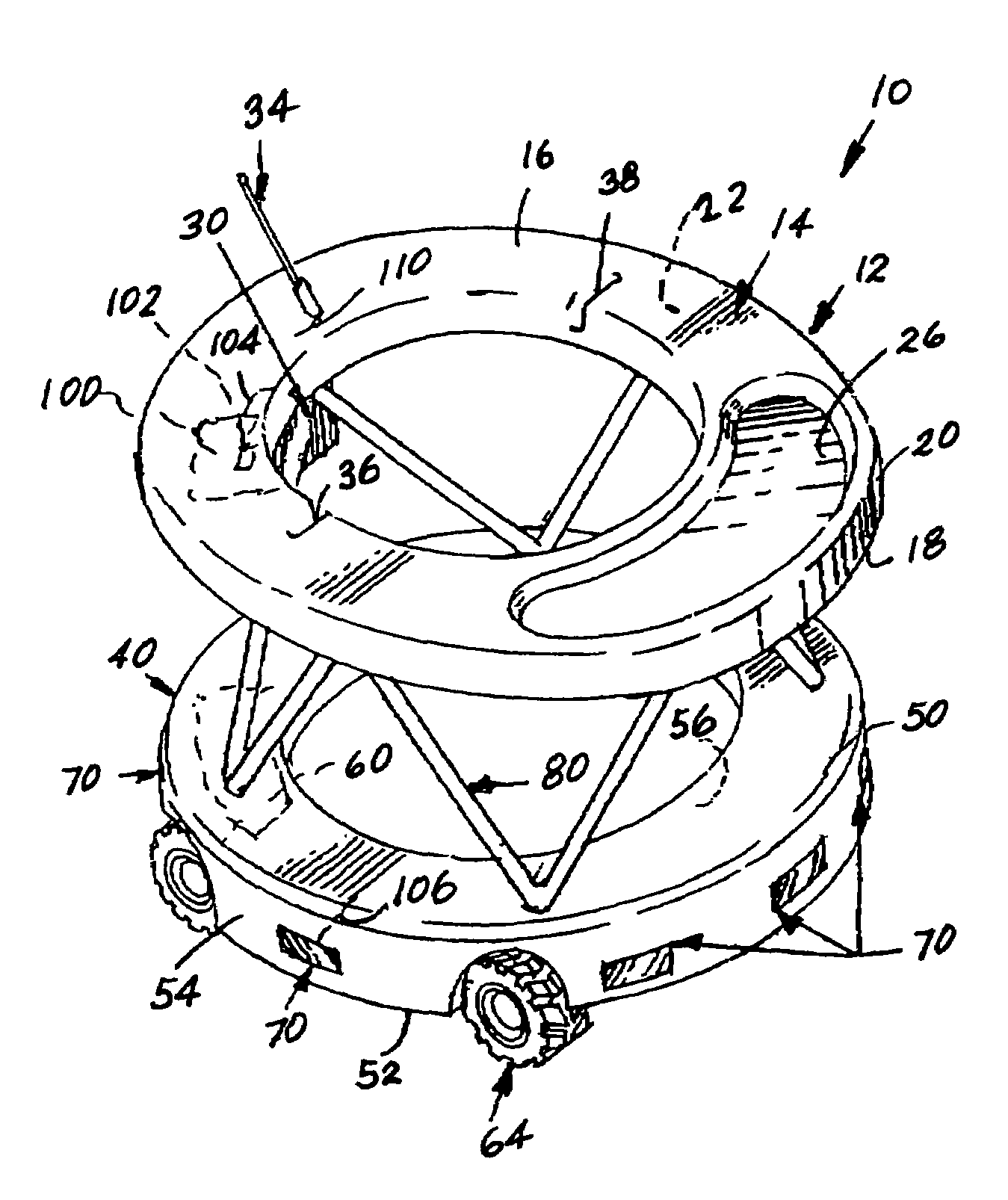 Remote controlled and motorized baby walker