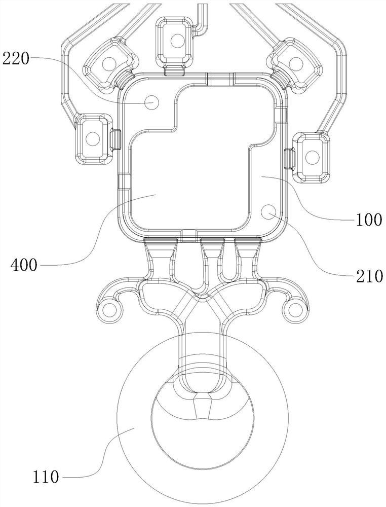 Die-casting die capable of adjusting flow field state in die cavity and die-casting process