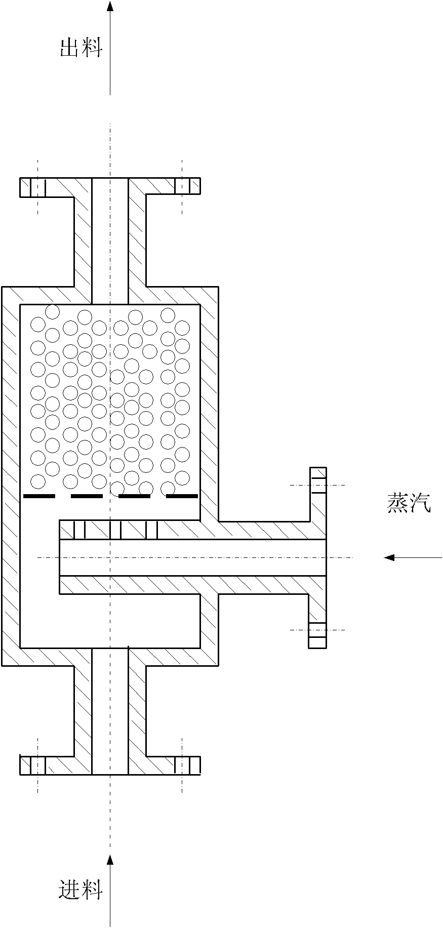 Method and device for reducing volatile matters of o-cresol-formaldehyde epoxy resin