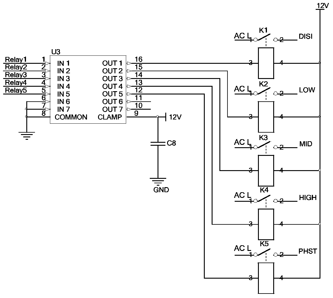 Air purifier control system