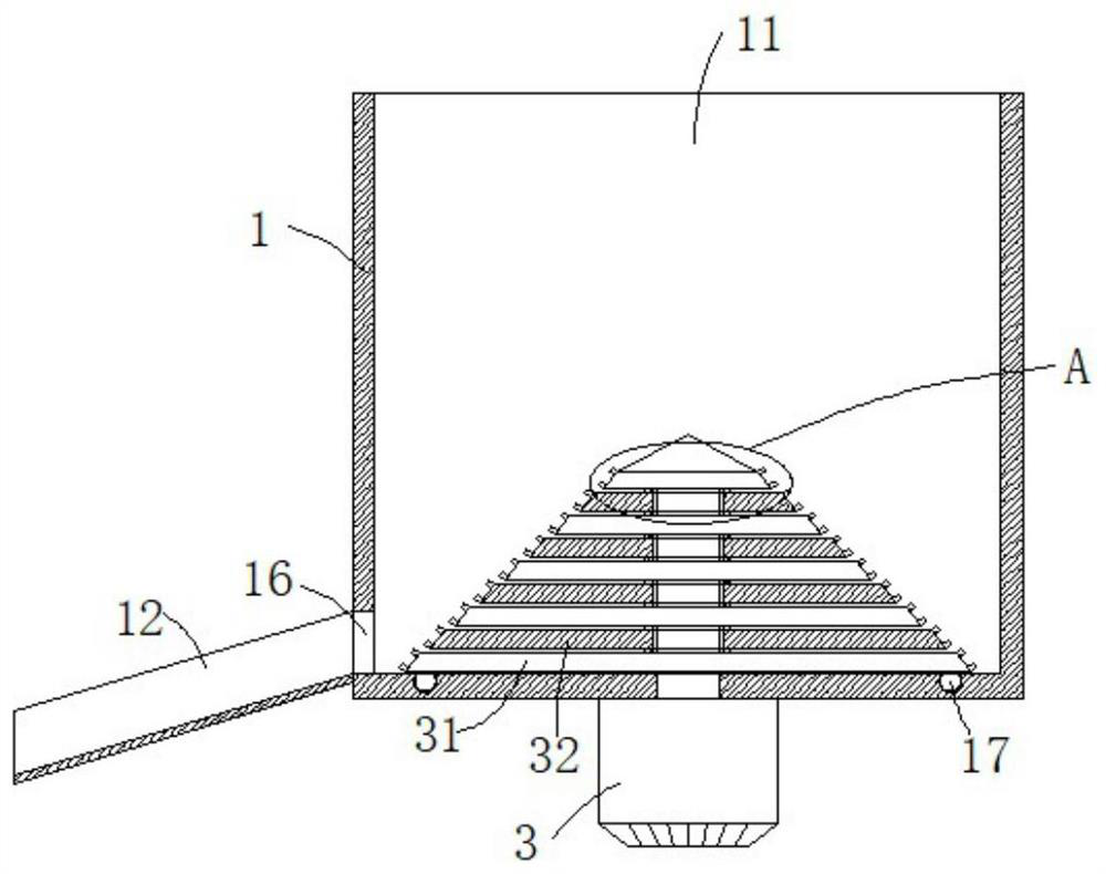 Waste plastic housing crushing device for home appliance production and crushing method