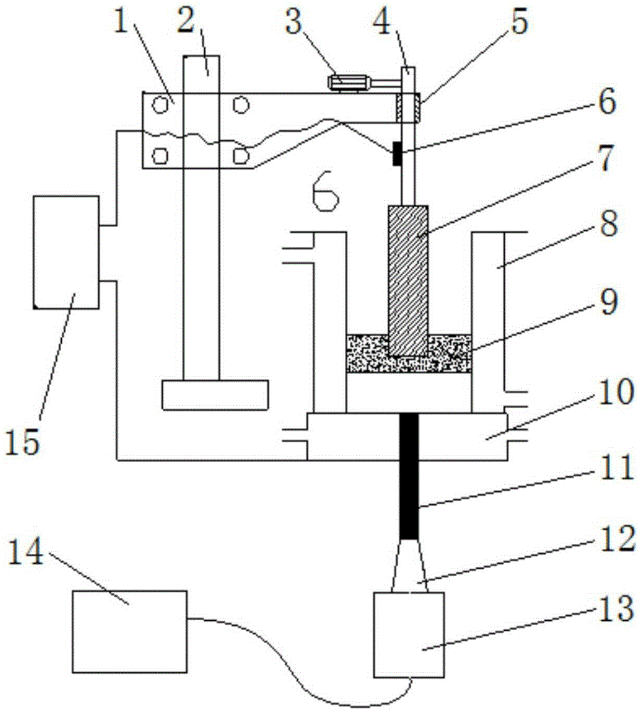 High-speed low-inclusion electroslag remelting device and remelting method thereof