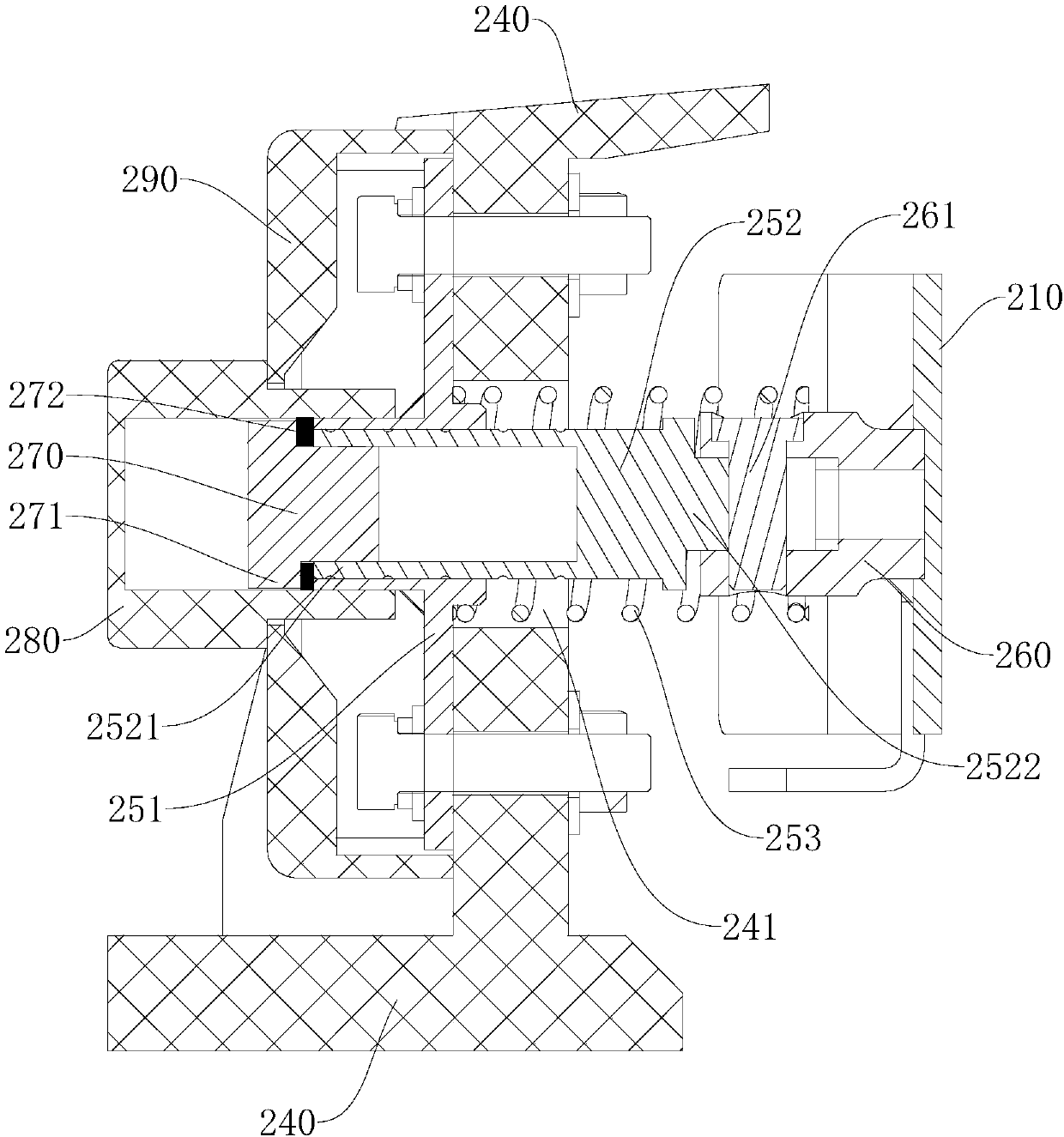 Charging device of rail vehicle and rail transit system