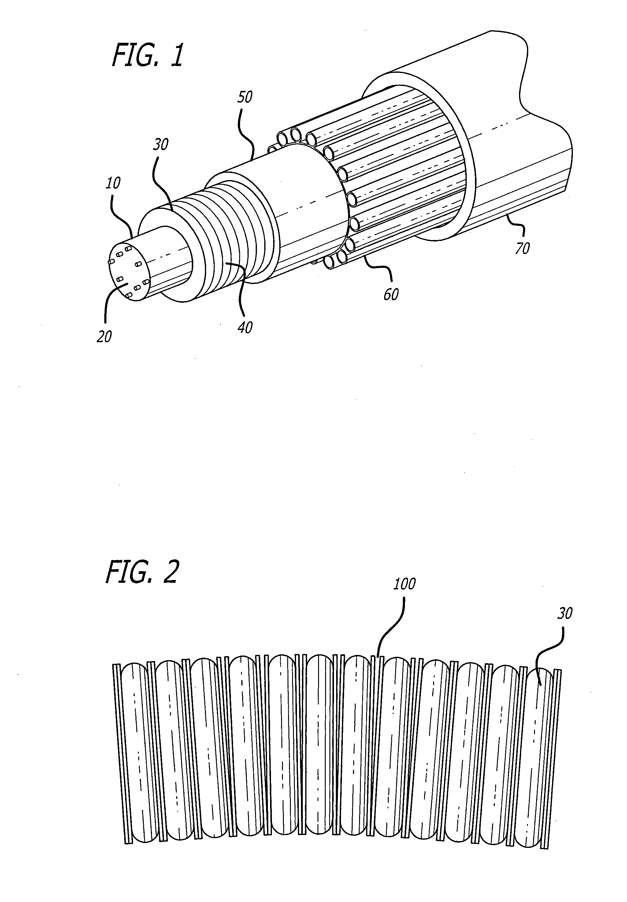 Rugged fiber optic towed array