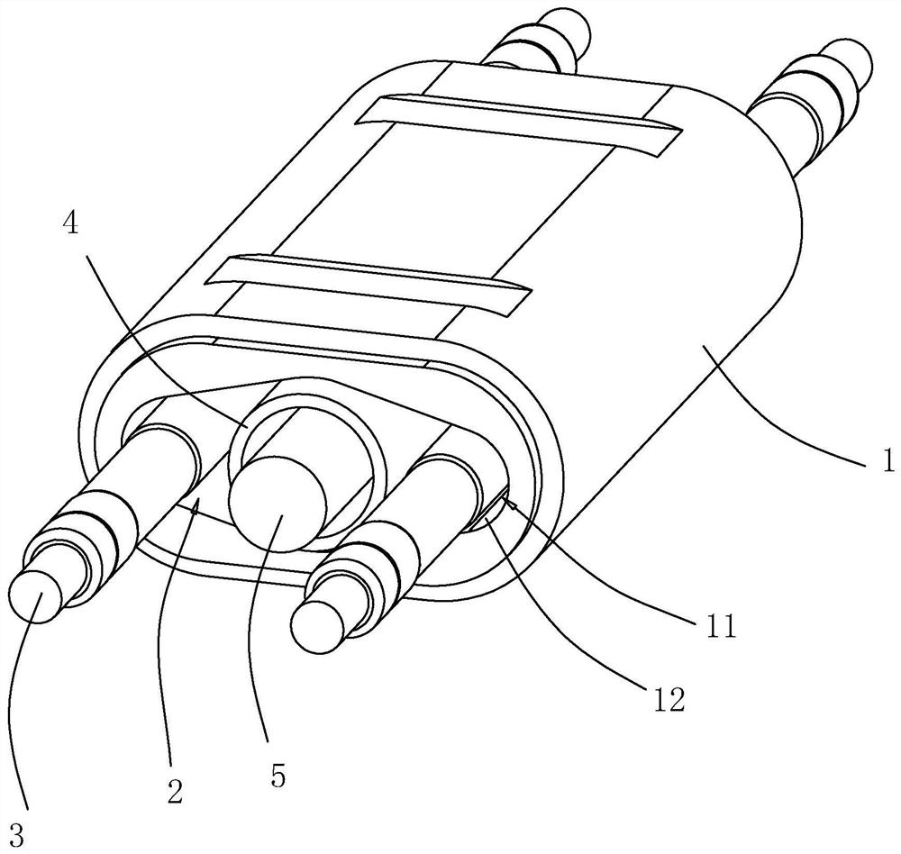 Light-gathering cavity of lamp pump laser and lamp pump laser