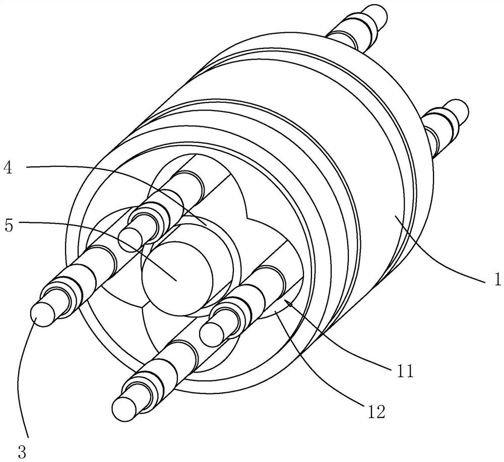 Light-gathering cavity of lamp pump laser and lamp pump laser