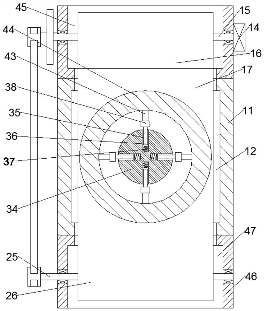 A sound-absorbing detection device for glass wool products