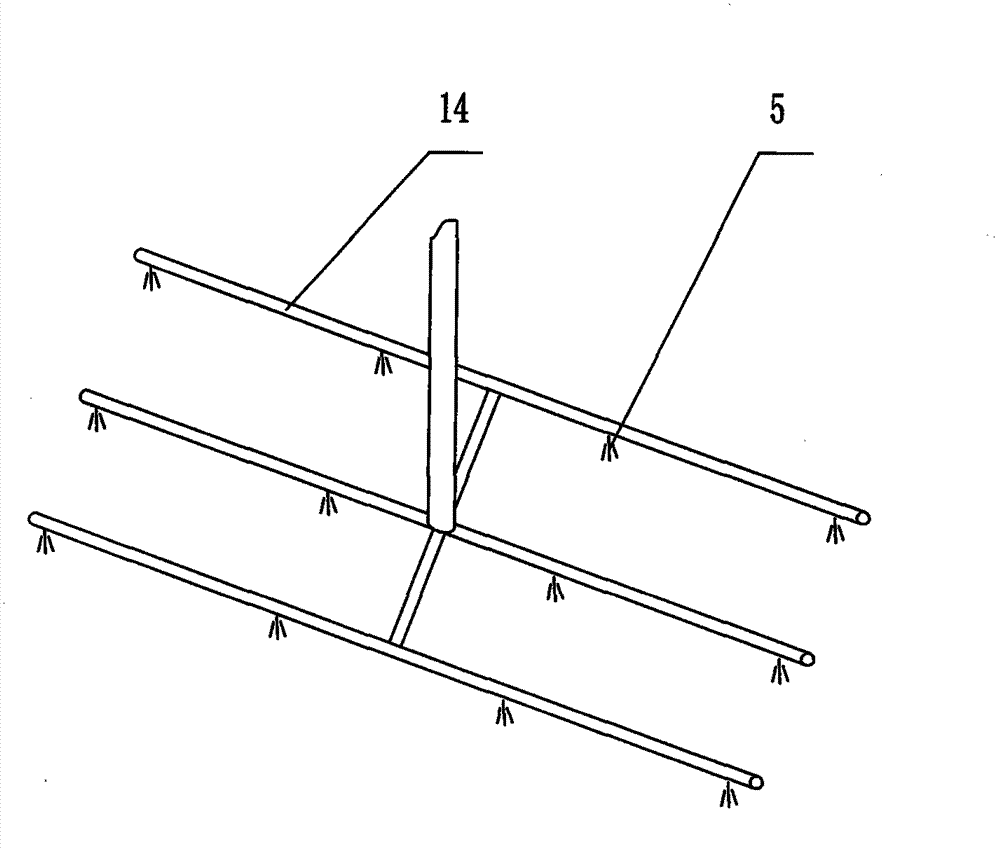 Yellow water circulation and fermentation method and yellow water circulation device