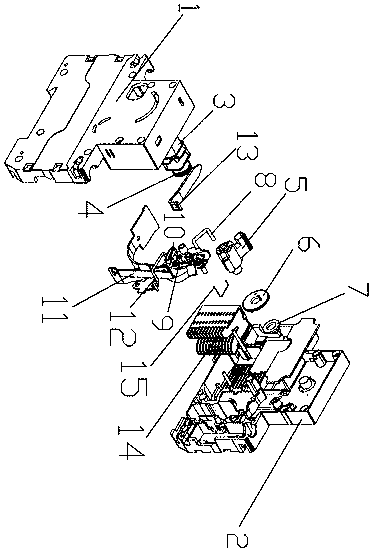 Prepaid circuit breaker reclosing device and implementation method