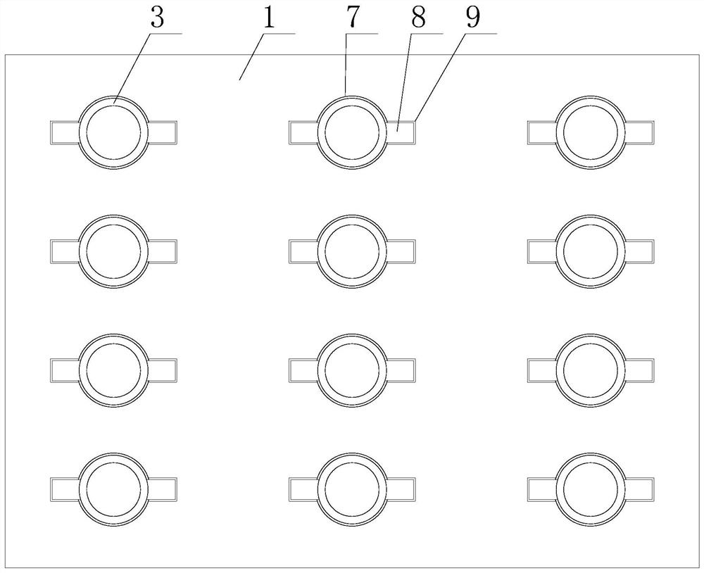 A kind of LED light detection device