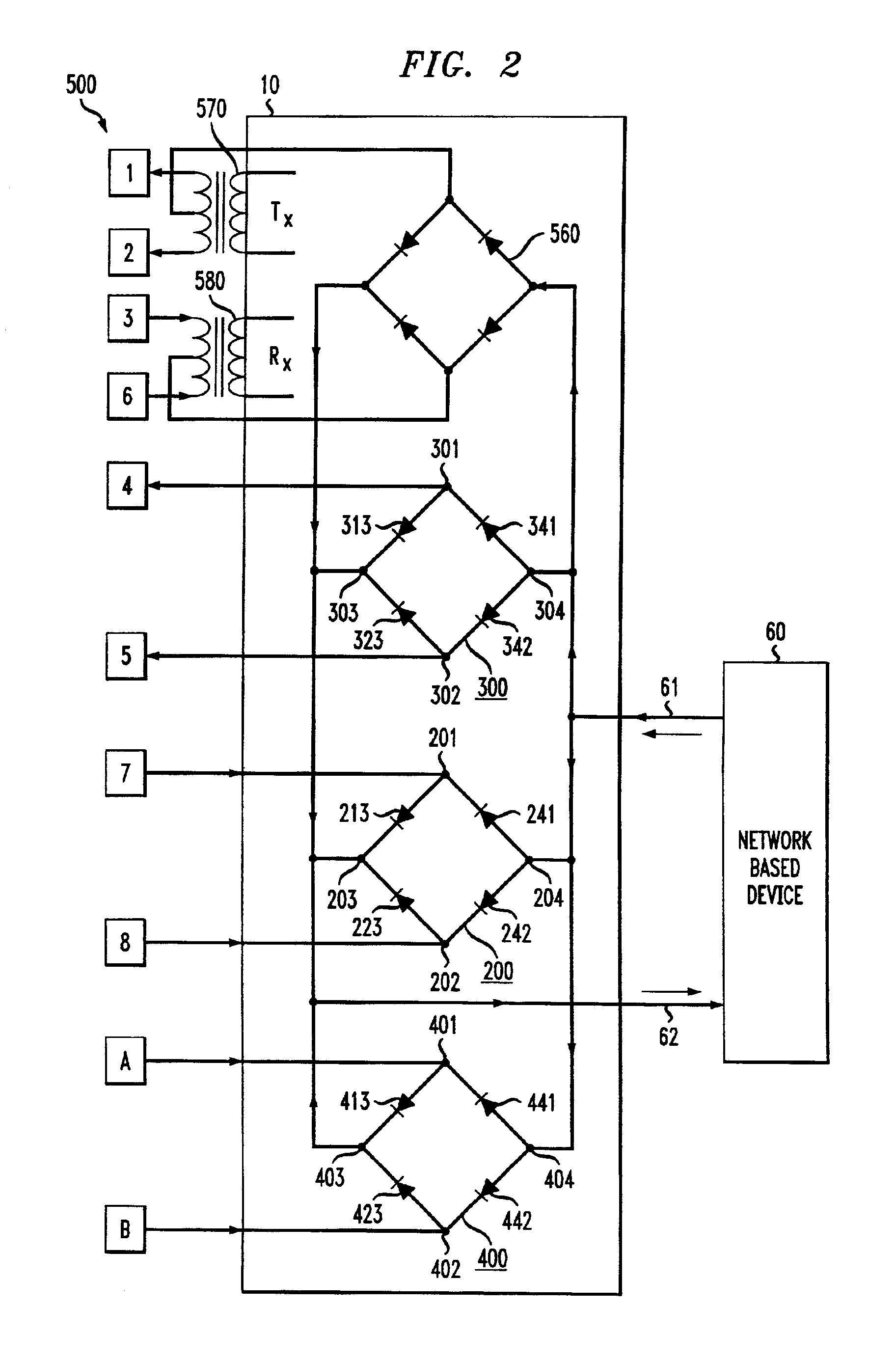 Methods and devices for providing power to network-based systems