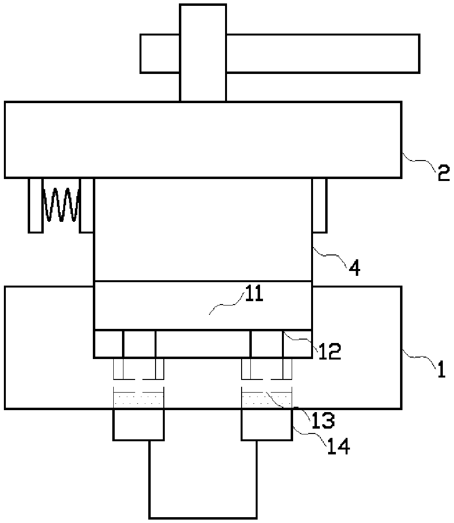 Anti-deformation auto-protecting pneumatic bench vice