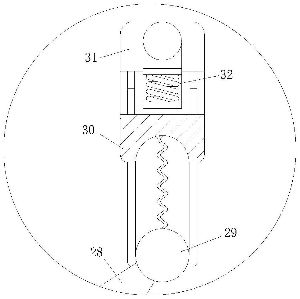 Hole wall reinforcing structure of large-diameter deep and long pile construction hole