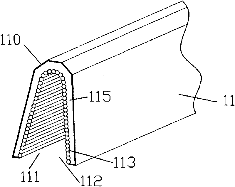 Linear Fresnel solar heat collector