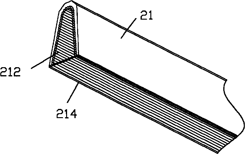 Linear Fresnel solar heat collector